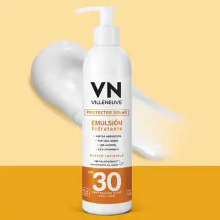 Protector Solar Emulsion Hidratante 30 webp
