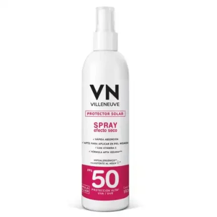 Protector solar Spray 50 Efecto Seco webp