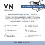 Jabón líquido Flores y Quinoa webp